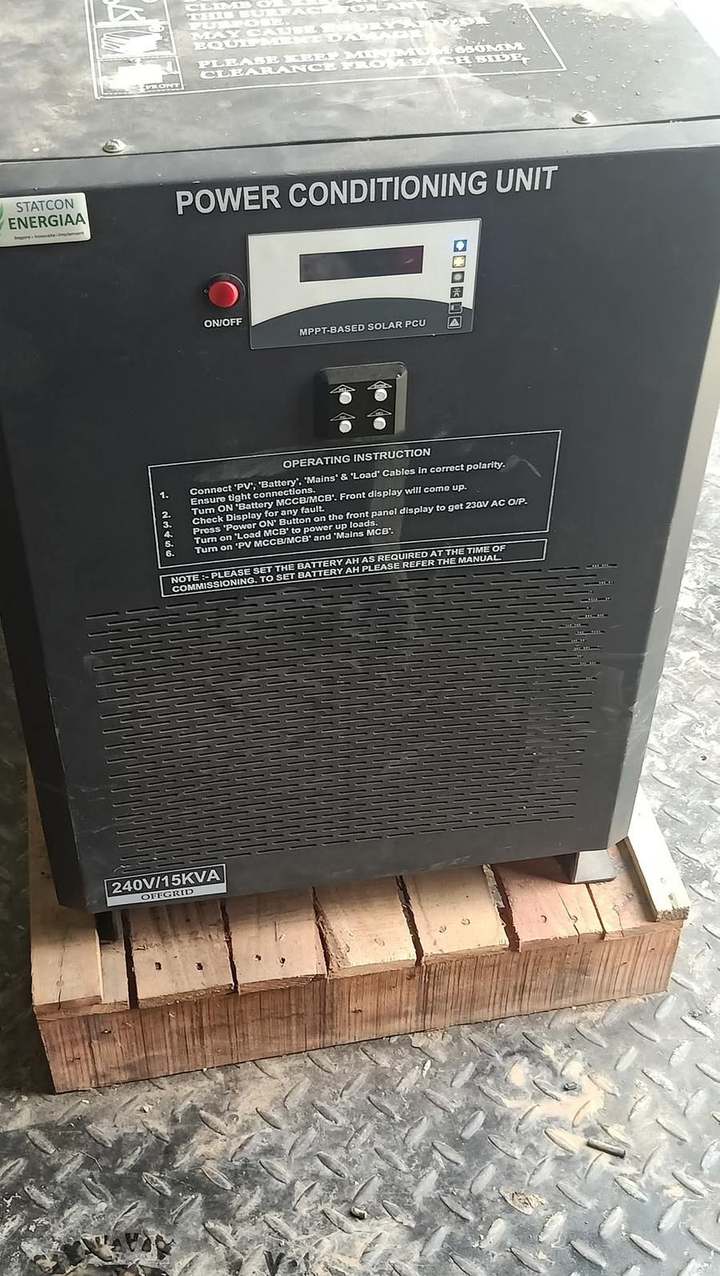 MPPT Power Conditioning Unit — Off-Grid 15 KVA
