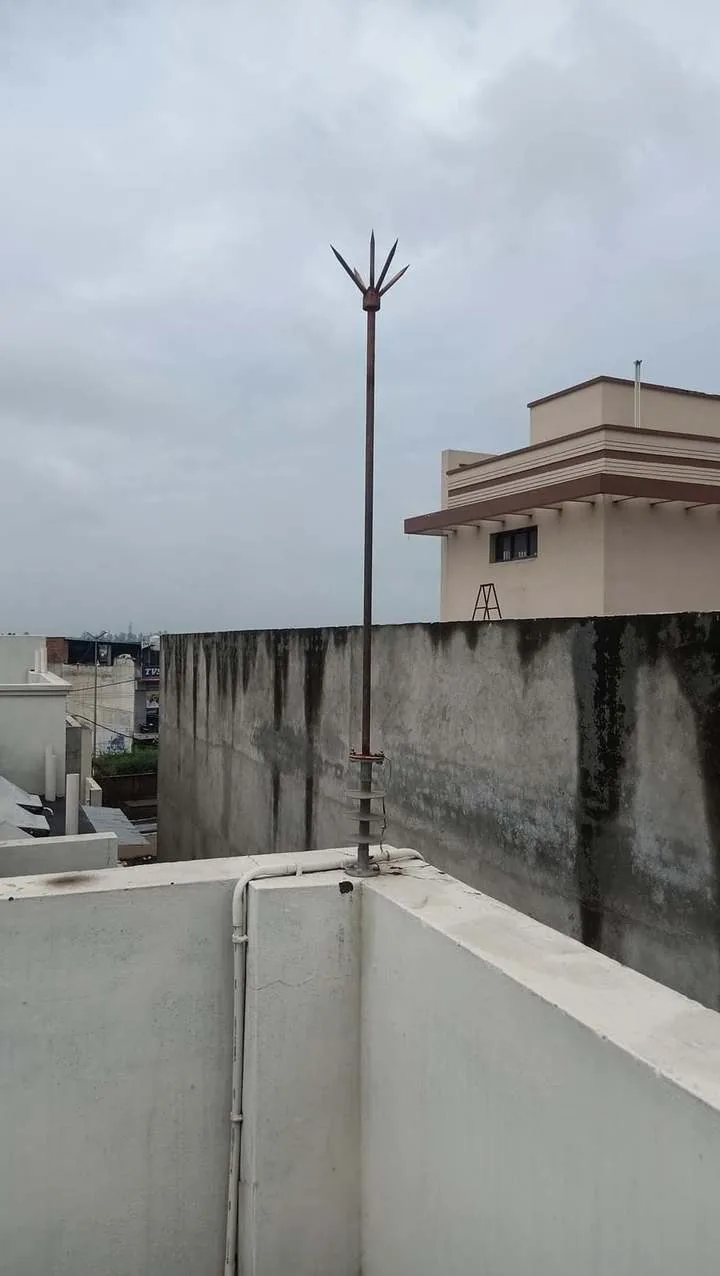 Earthing rod installation — safety first