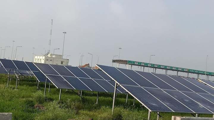Ground-mounted solar farm — Haryana